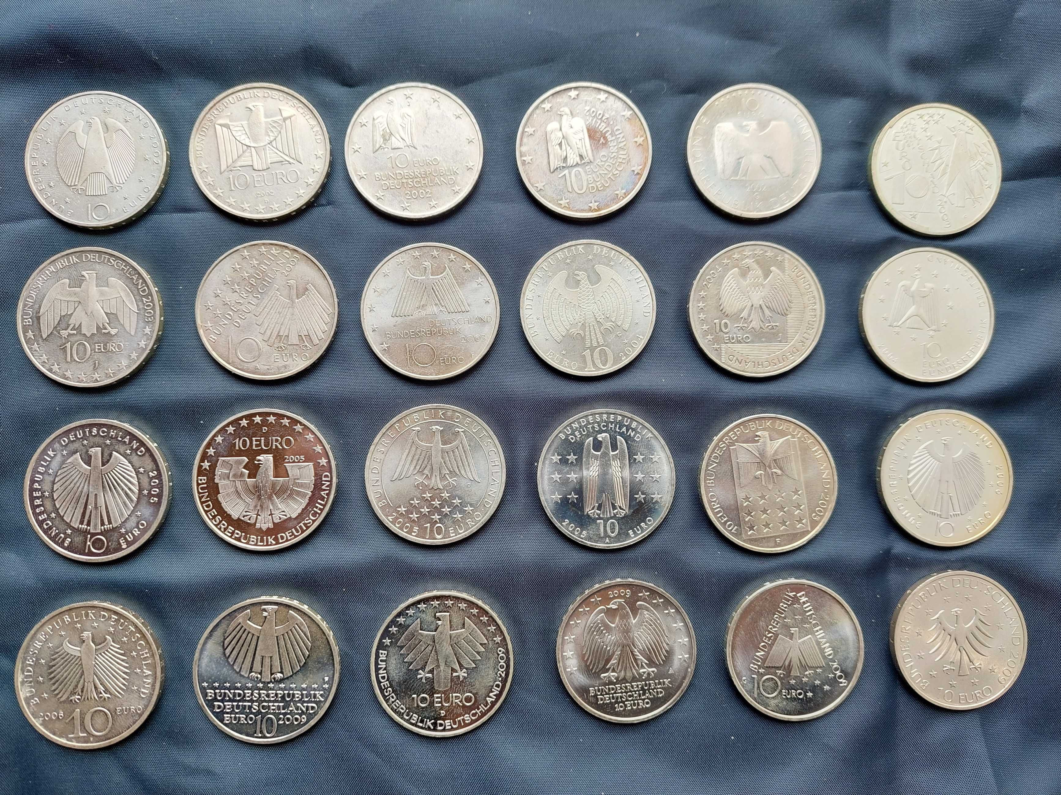 Monede de argint 925 Germania, 5,4 lei/g