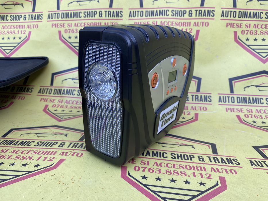 Compresor auto umflat roti Arnold Clark kit pana 12 V afisaj digital