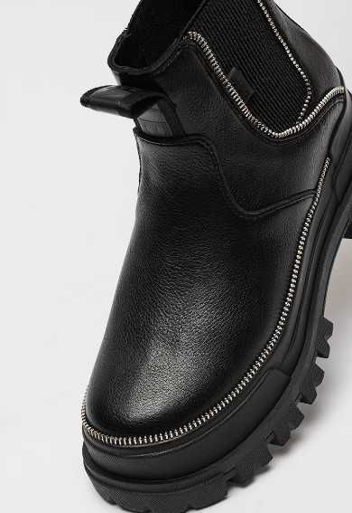 Buffalo - Боти от еко кожа с масивна подметка