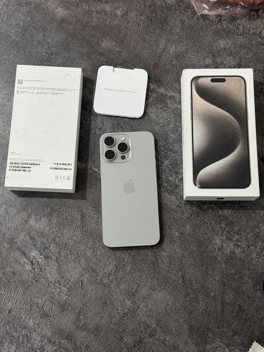 iPhone 15 Pro Max 256 гб 90% / Айфон 15 Про Макс 256 GB 90% Алматы