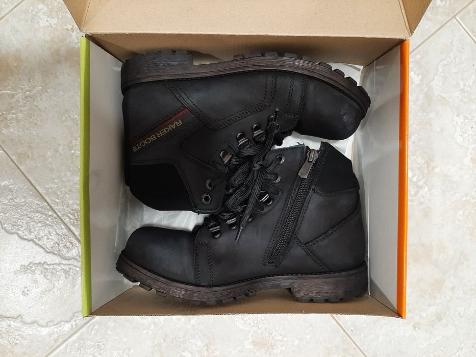 Детски черни кубинки