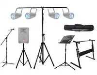 Trepied, Stativ, Boxe Microfon, Partitura, Orga, Lumini