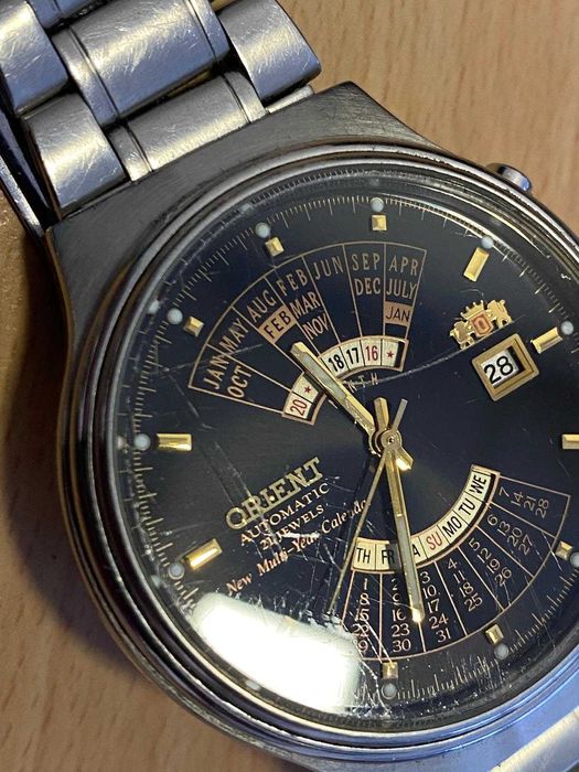 Orient Automatic Japan 43 mm negru