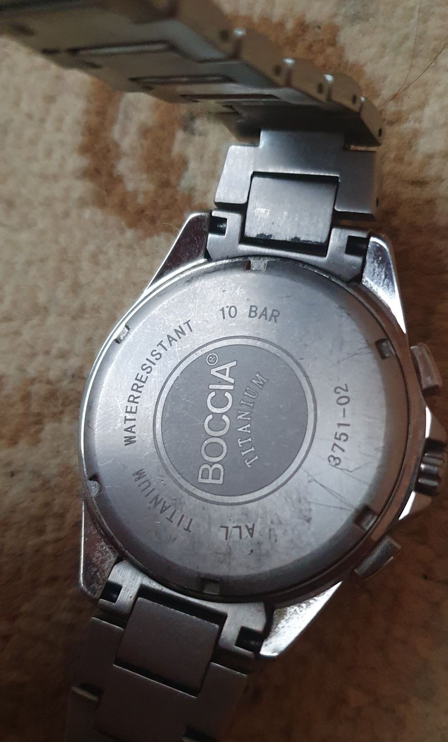 Часы boccia titanium 10 bar хонограф оргинал