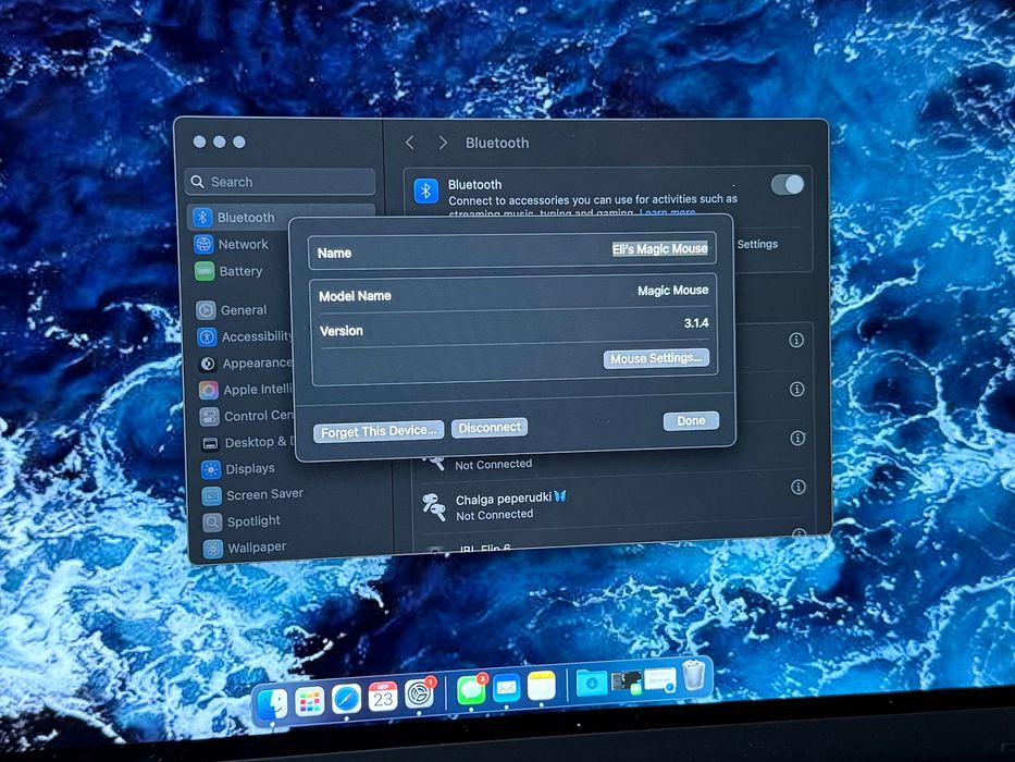 Apple Magic Mouse черна