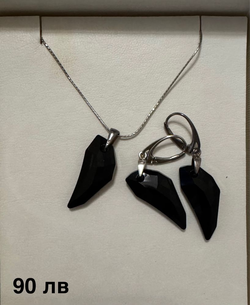 Бижута, колие, обеци, сребро, перли, swarovski, morellato