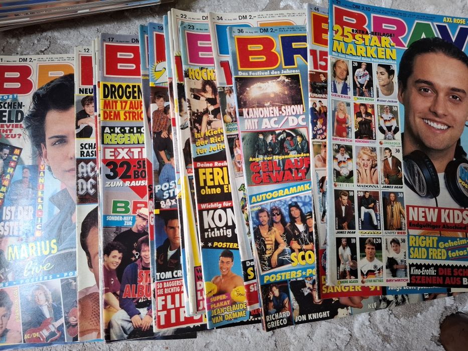Colecție reviste Bravo
