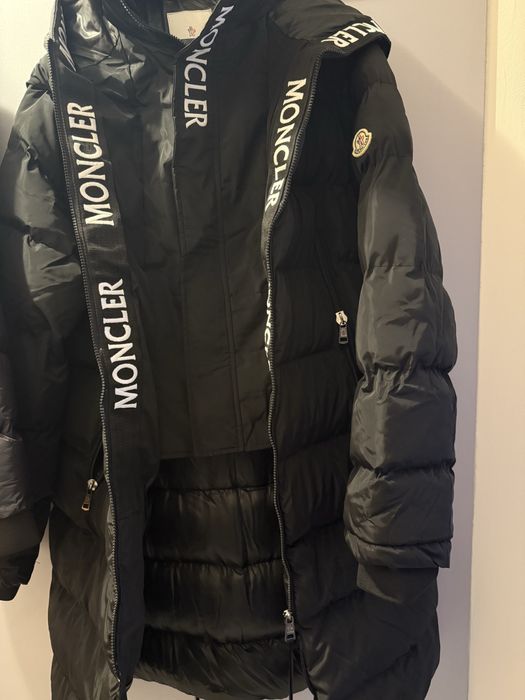 Мъжко  зимно яке MONCLER / Размер XL / Черно / Неупотребявано / 500 ле