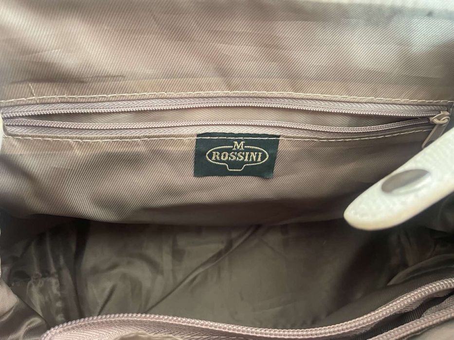 Дамска чанта от естествена кожа 30/35/15 см.