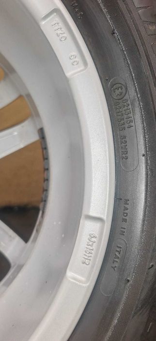 Jante/Roti Iarna Dezent 5x112 R16 + cauciucuri Michelin Alpin 6