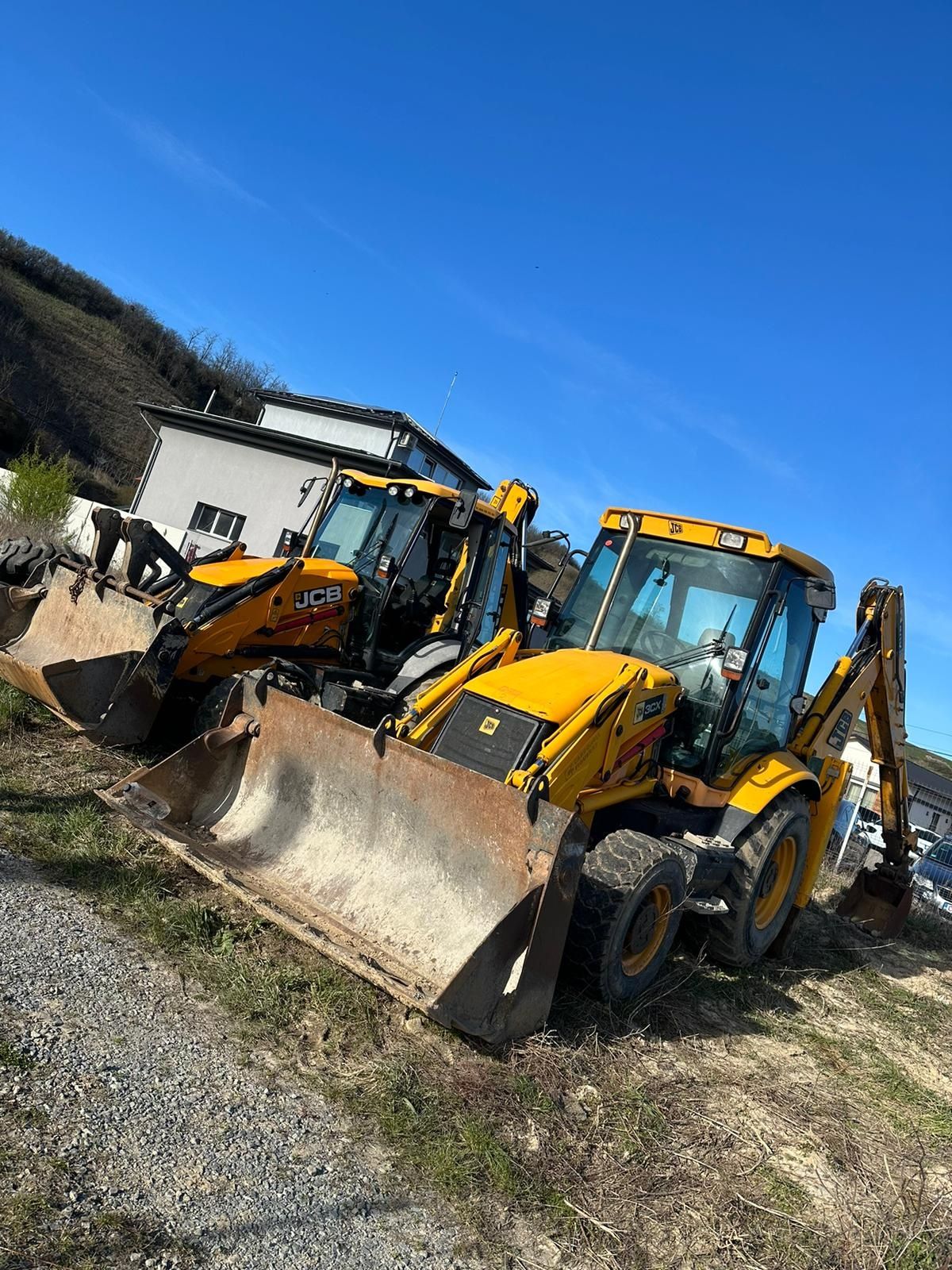 Buldoexcavator JCB, an 2007  Aer condiționat