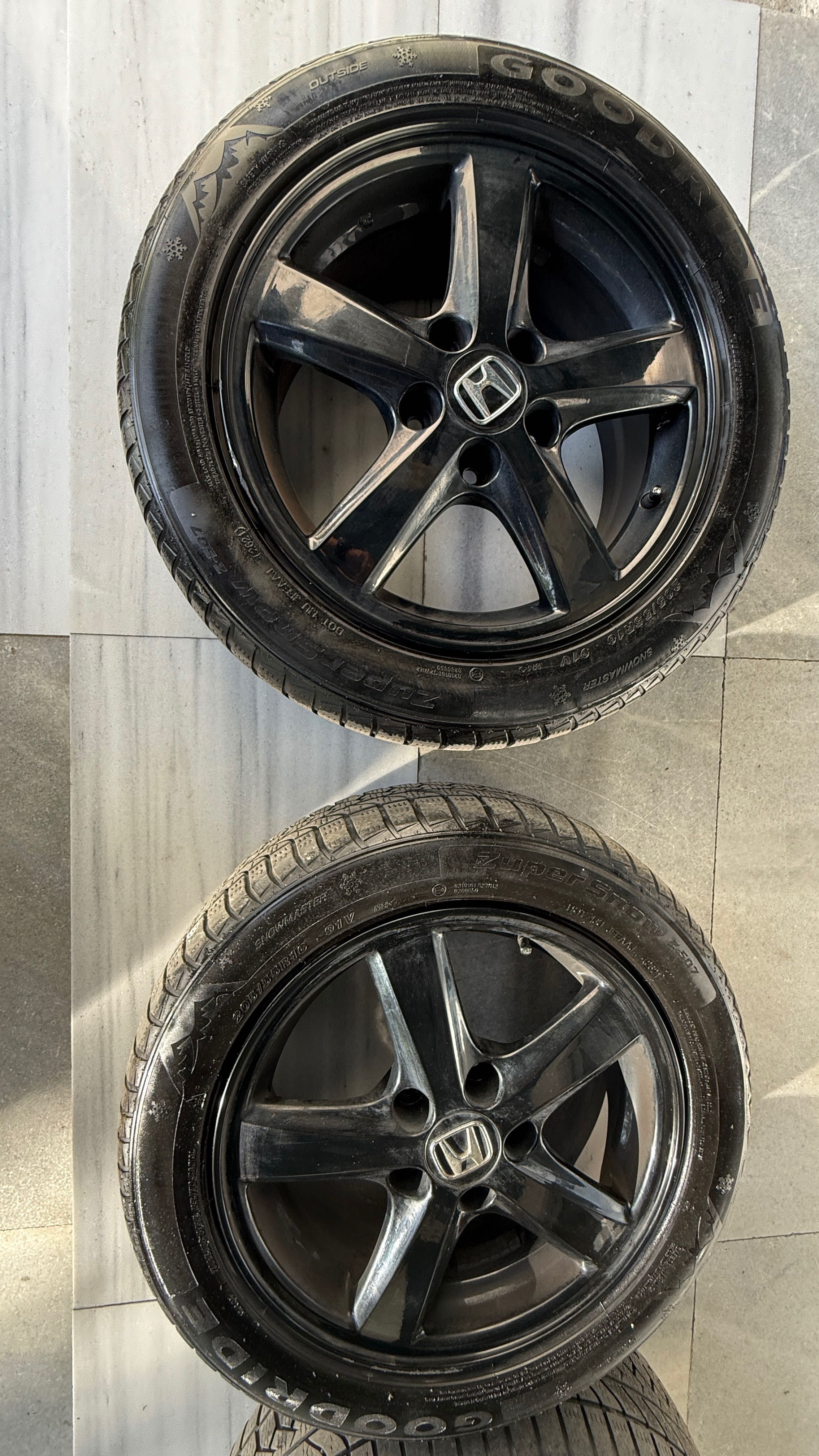 16" Джанти за Хонда Honda 5 х 114,3 мм; Ц.О: 64,1; Офсет: 55;  7J x 16