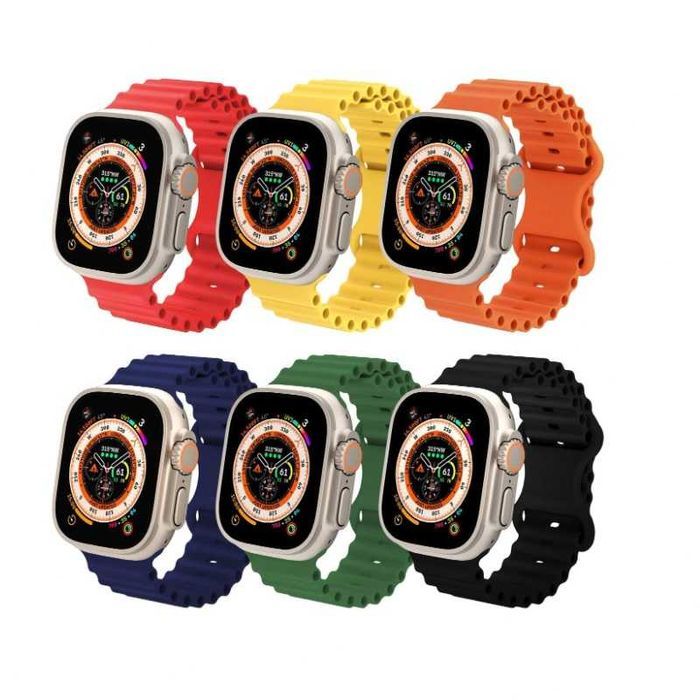 Curea Ocean Band Apple Watch 8 7 6 5 4 3 42mm 44mm 45mm Ultra 49mm
