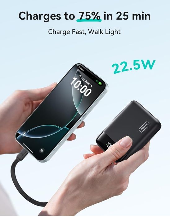 Baterie acumulator externa INIU  20.000 mAh sigilata