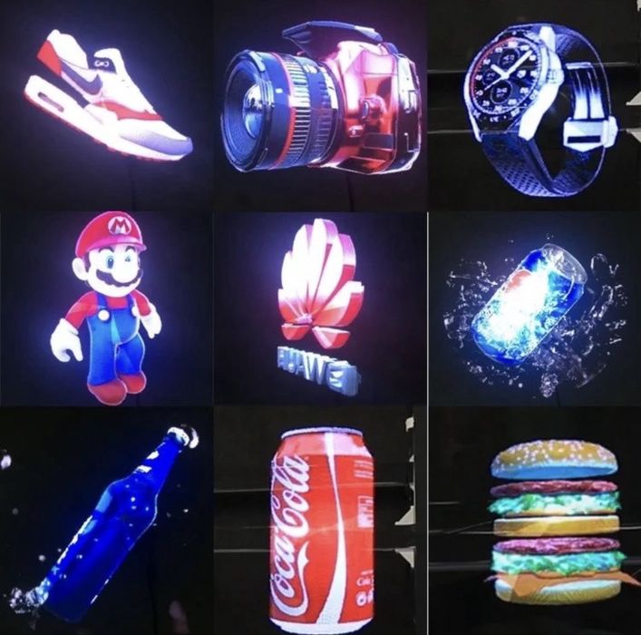 Голограмма 3D Голографический вентилятор