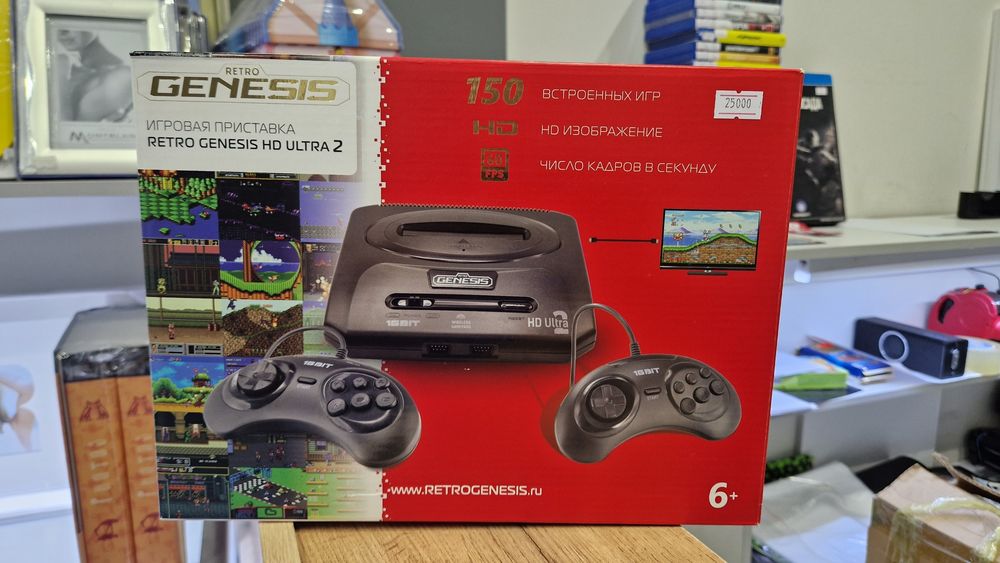 Игровая приставка Retro Genesis HD Ultra 2