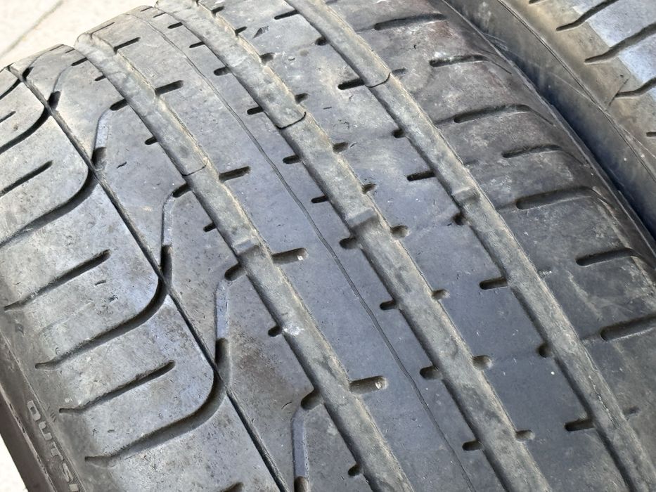 255/40/ZR19 Pirelli Pzero 2бр летни dot1814 4мм