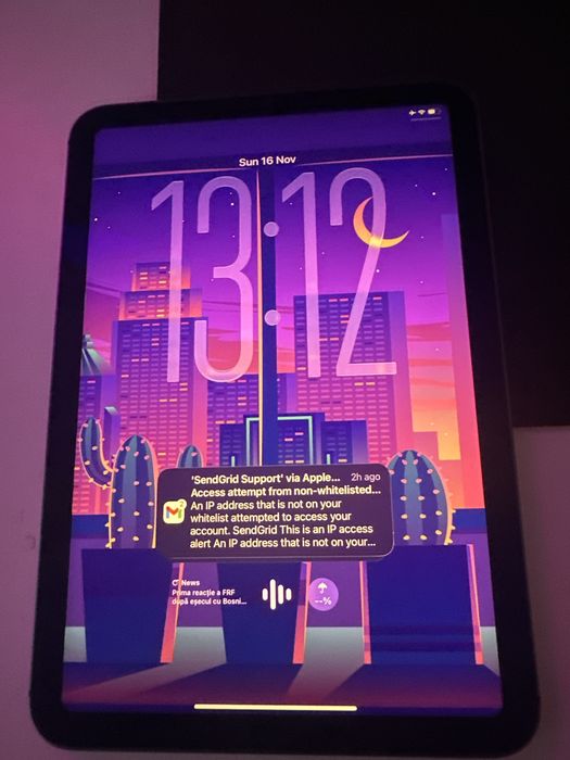 iPad mini 6, 64 GB SIM baterie 92% HUSA BONUS