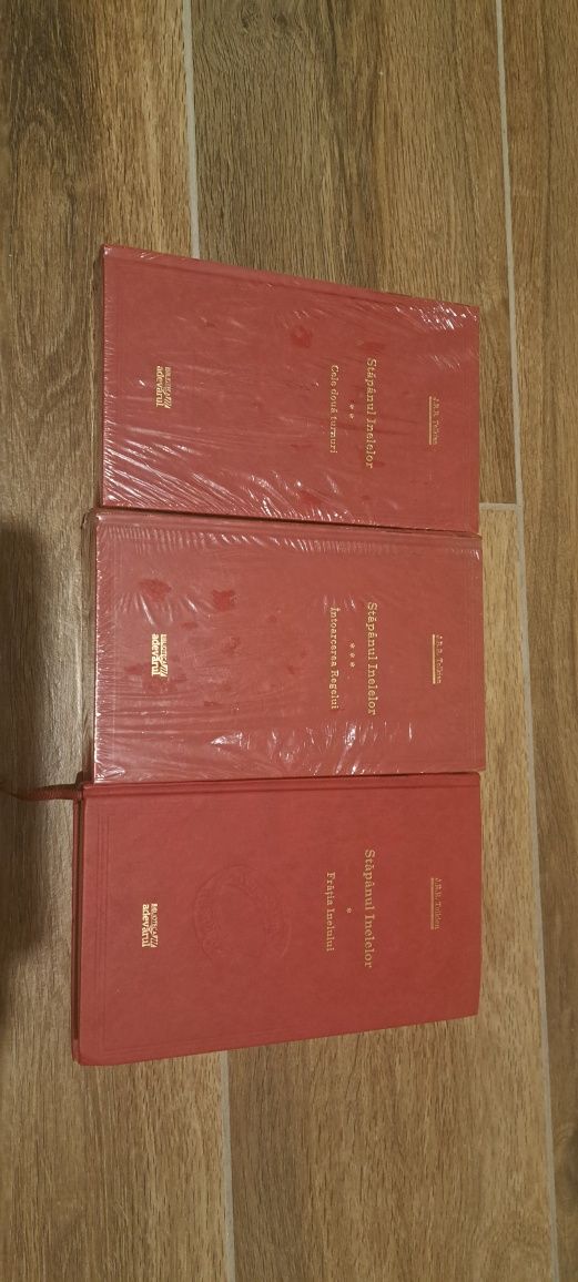 Set cărți Stăpânul Inelelor - Vol. 8, 9 și 10 noi,+1 carte bonus