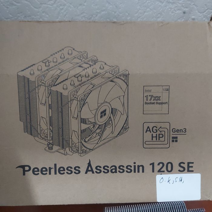 Cooler pe aer cpu Thermalright Assasin 120 Se 2x120 vent AM5,1700 SH