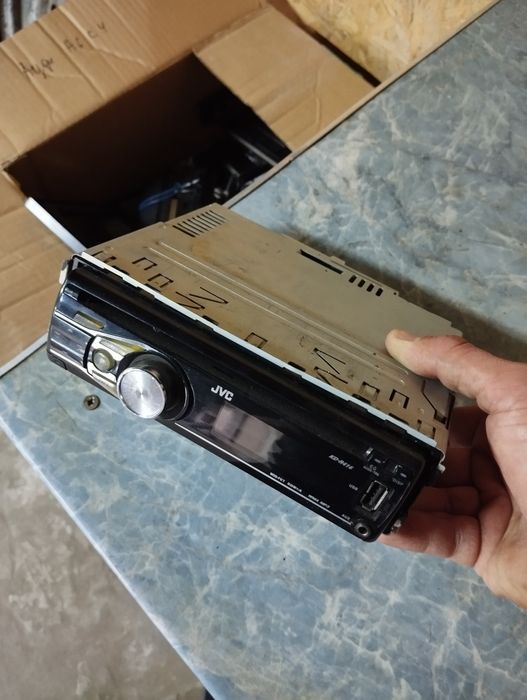 Почти Новая Качественная Магнитола JVC оригинал Качество