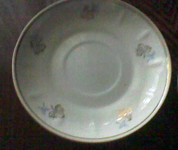 Большие чашки (400 ml) с блюдцами - 2 пары