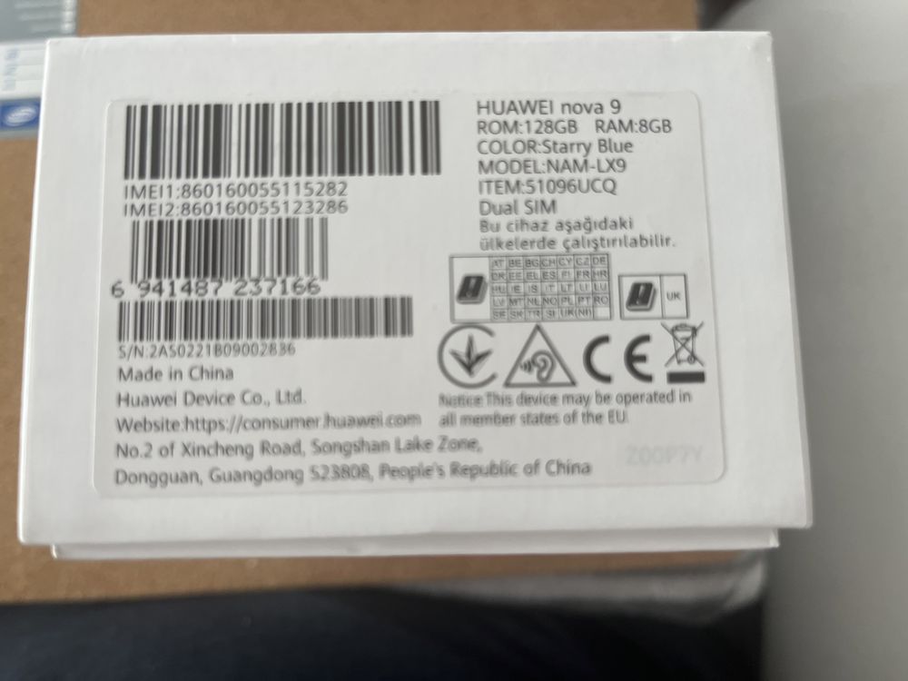 Huawei Nova 9 128 Gb  defect ID-111967