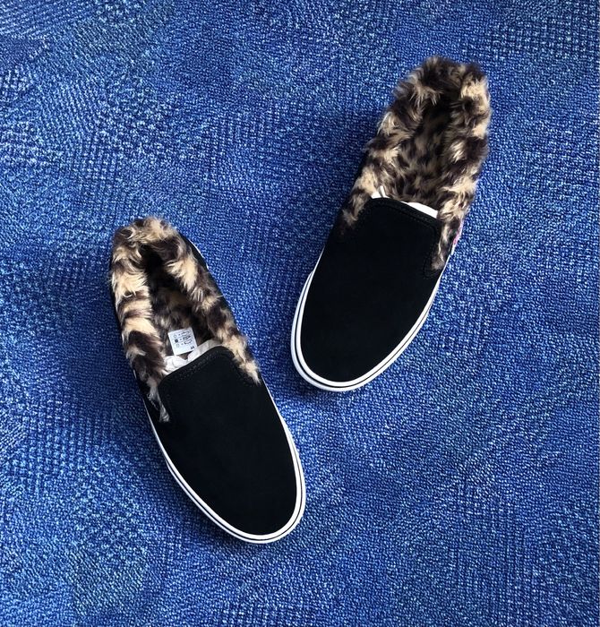 Vans Classic Slip-On Platform Fur Lining ОРИГИНАЛ дамски кецове 38/24