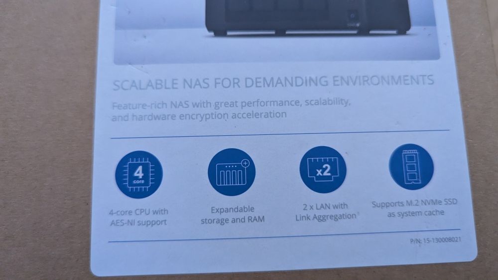 Synology DS920+ 8gb RAM