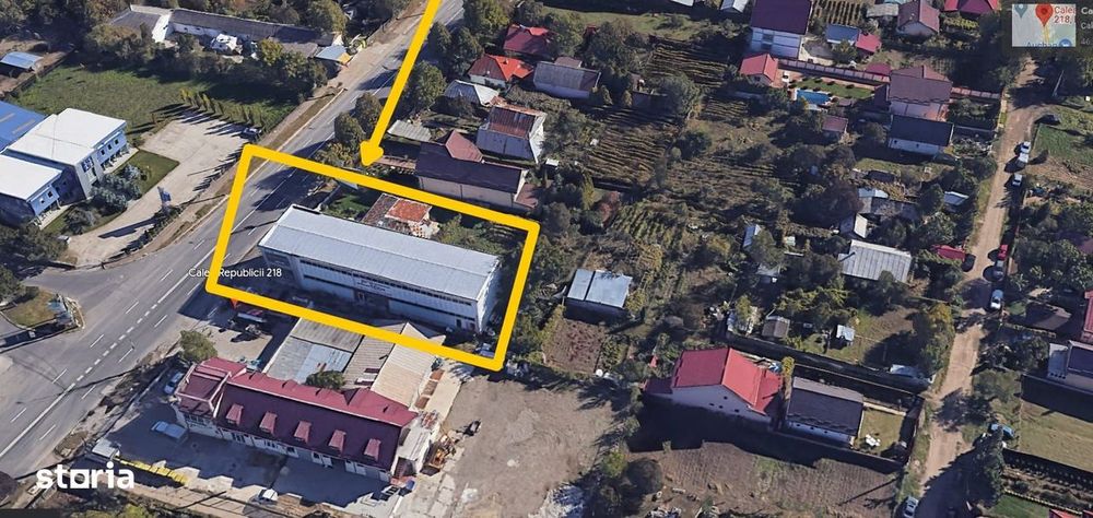 Spațiu industrial - Hala de vanzare, Calea Republicii !