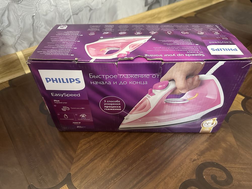 Утюг PHILIPS Розовый