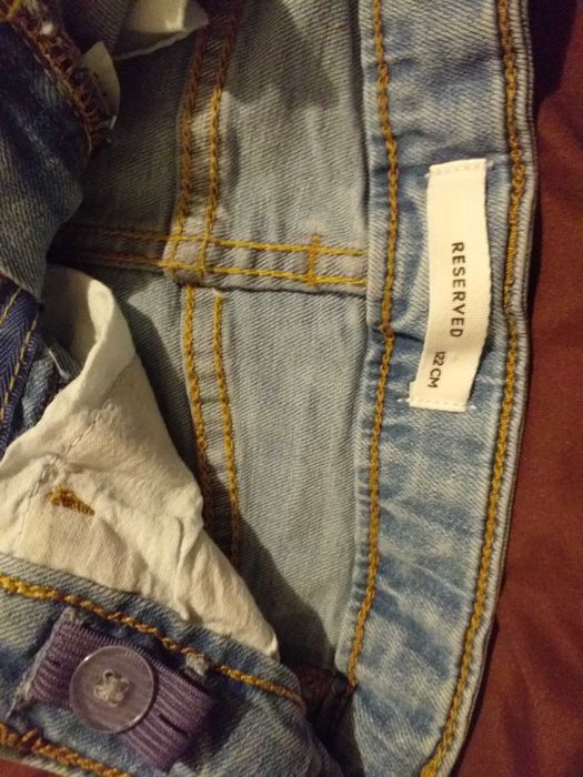 Blugi slim fetite 122 Rezerved albastru nou fara eticheta