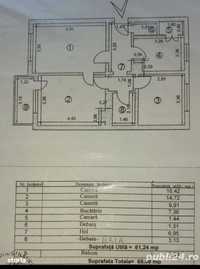 Apartament 3 camere Tiglina 1