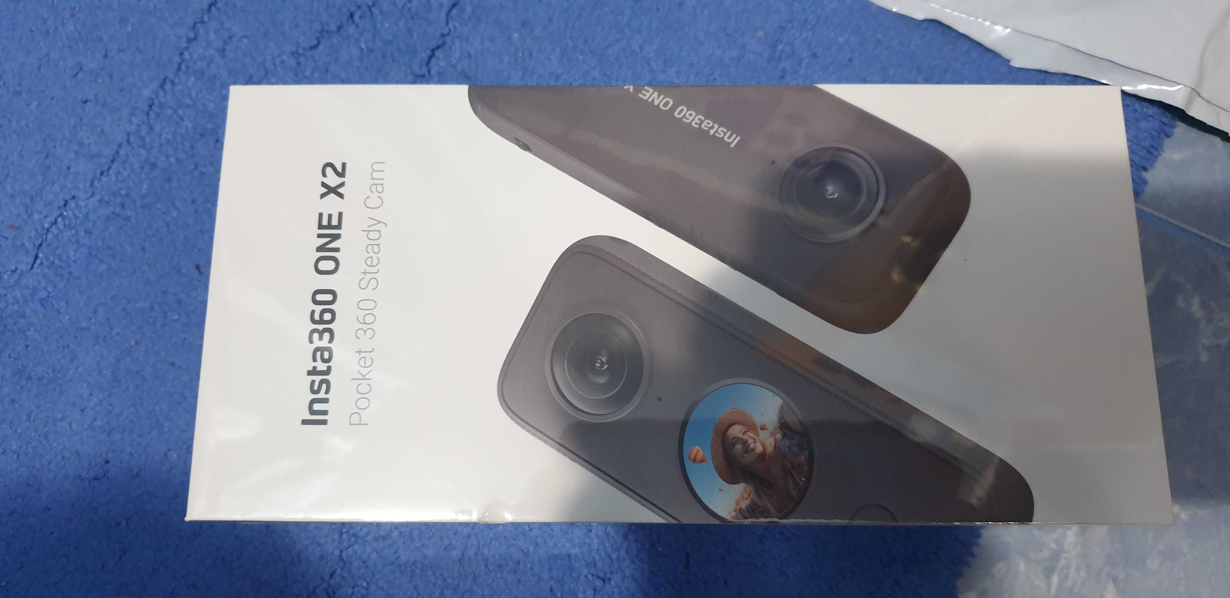 Camera video sport Insta360 ONE X2 , 5.7K, 360° , pret 2000 lei.