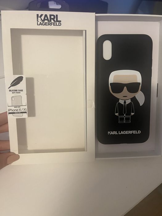 Husa Karl Lagerfeld silicon iphone x/xs-100 ron