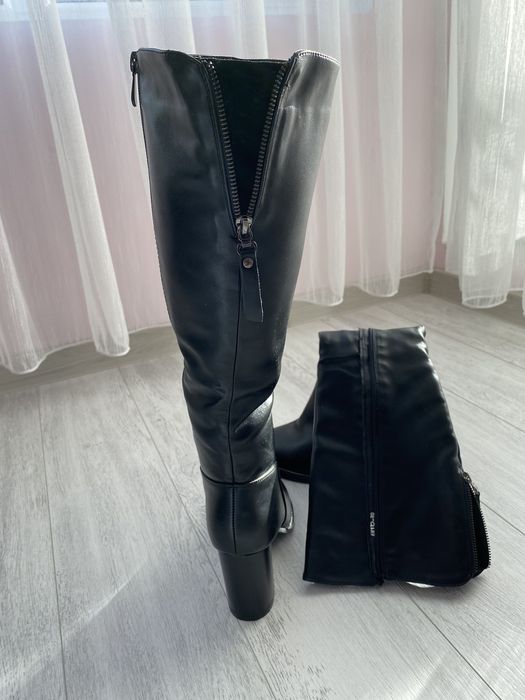 дамски ботуши на висок ток