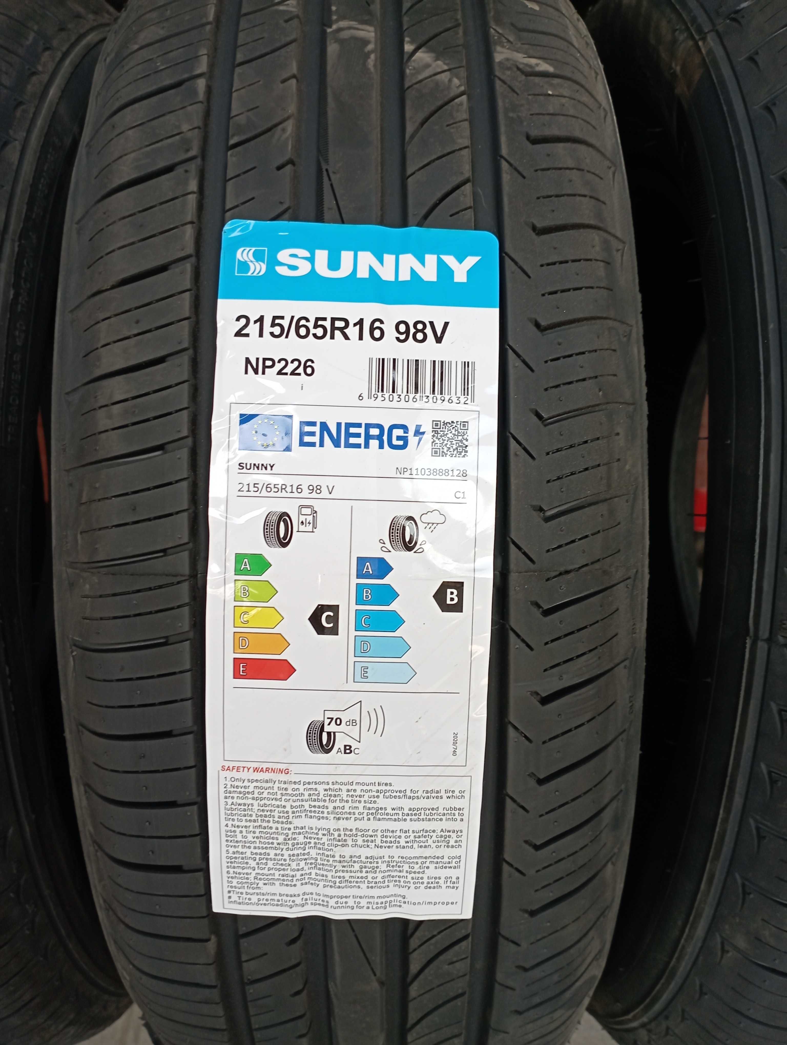 Anvelope Sunny 215/65/16(Duster) Noi De Vara