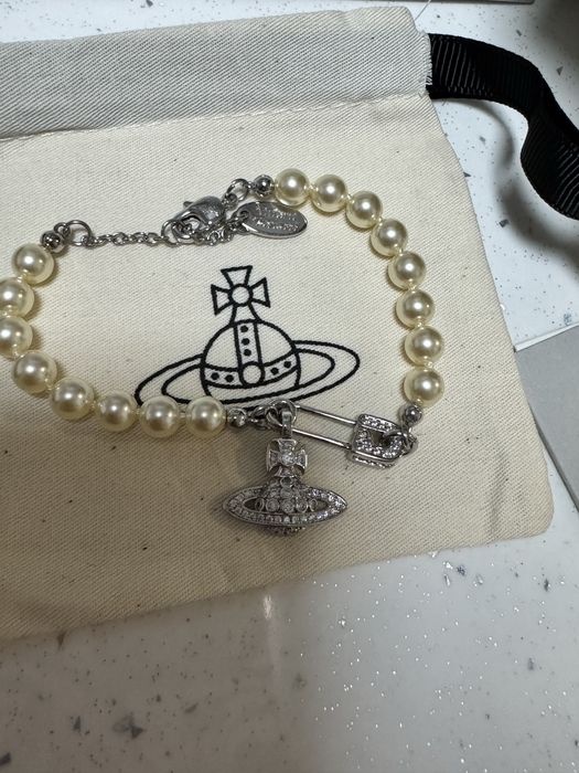 Vivienne westwood bratara cu perle