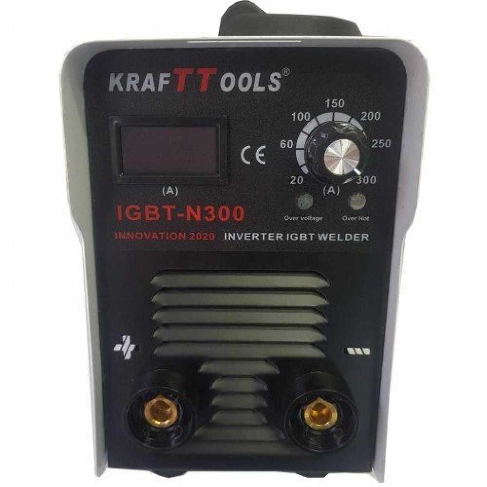Нов инверторен електрожен Kraft Tools 300А  с дисплей