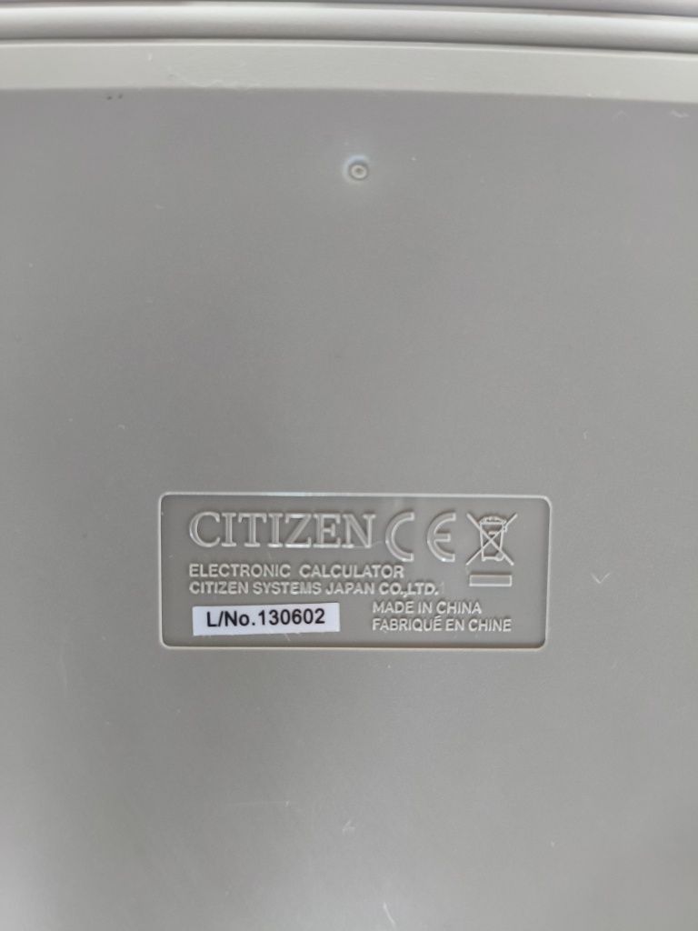 Калькулятор CITIZEN SDC-368