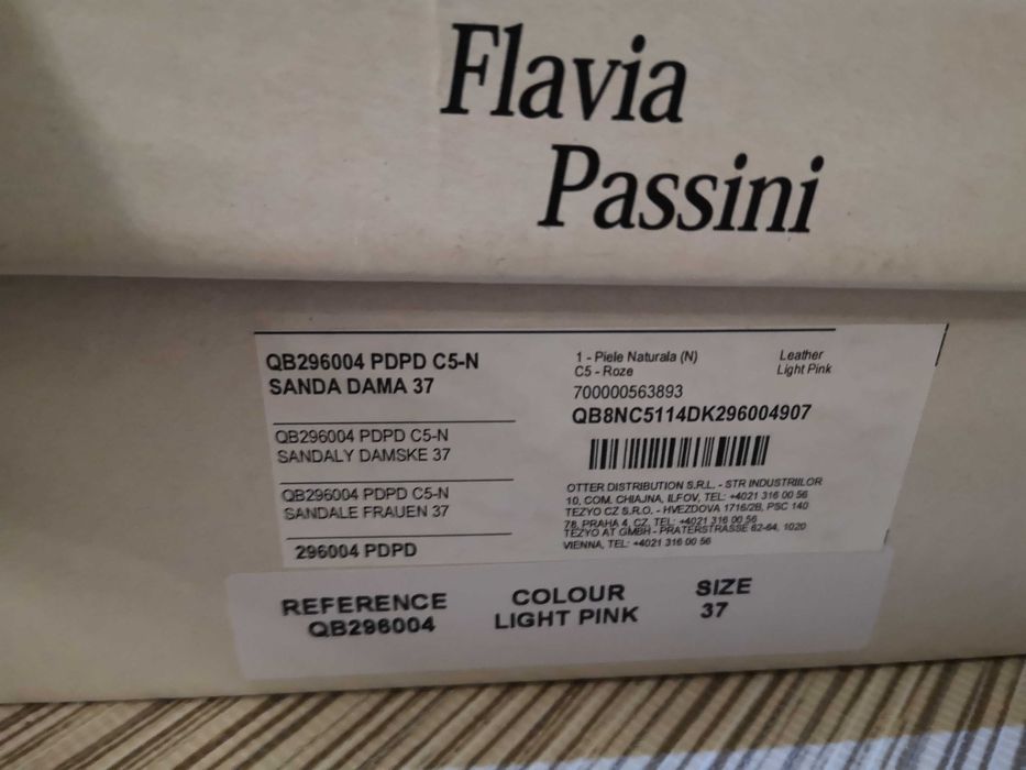 Sandale Flavia Passini Light Pink 37