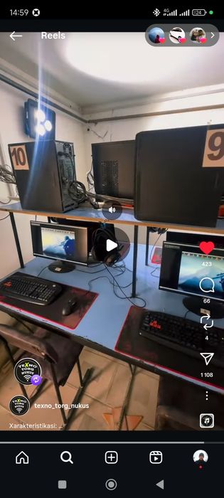 Game club, oyin zali, kompyuter 15 mln