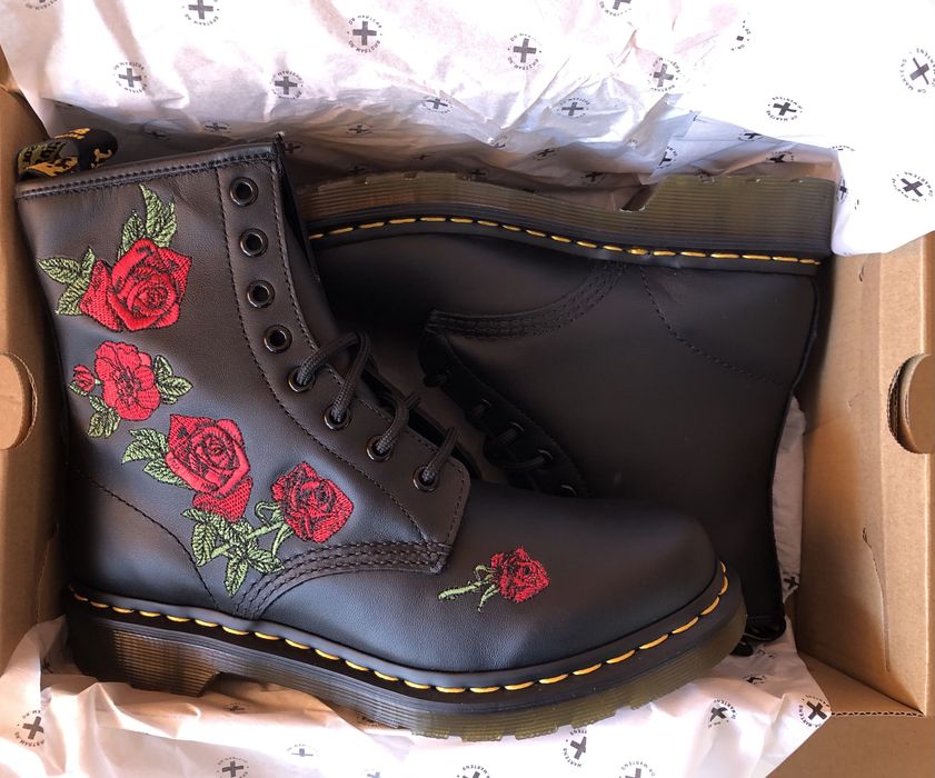Dr. Martens 1460 Vonda Floral Leather ОРИГИНАЛНИ дамски кубинки 37/38