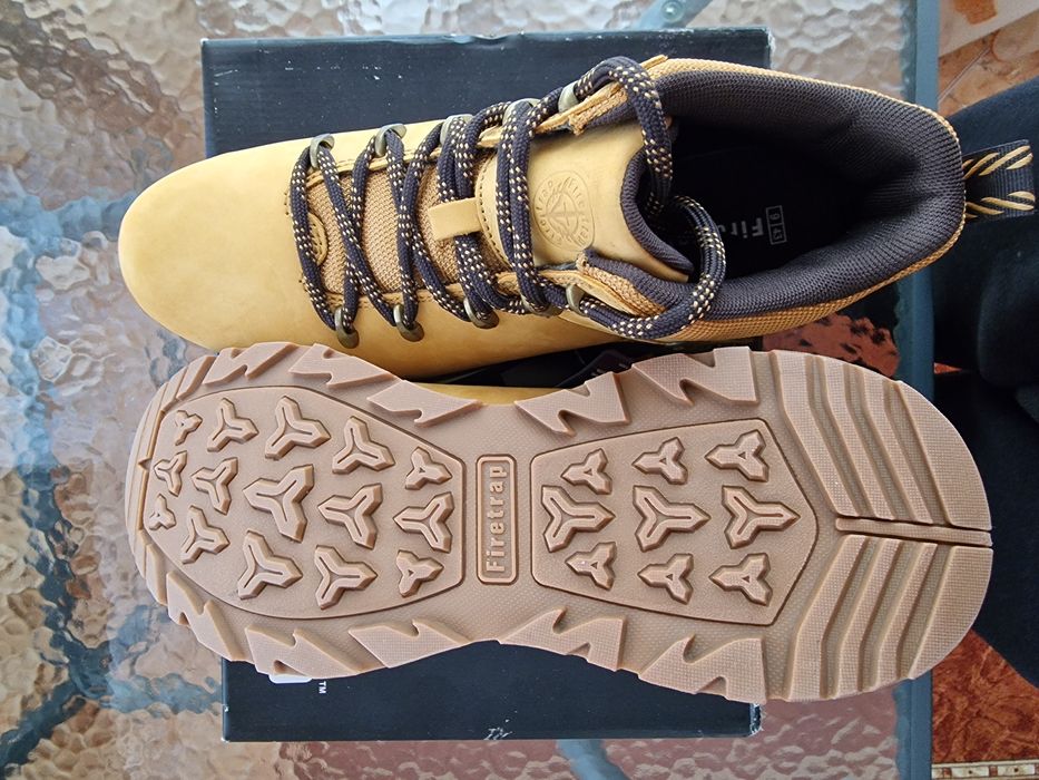 Ghete barbati din piele noi Firetrap