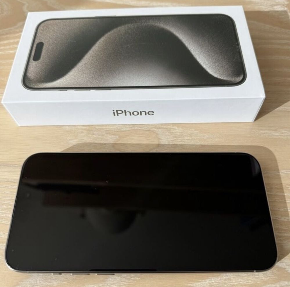Iphone 15 Pro Max Natural Titanium