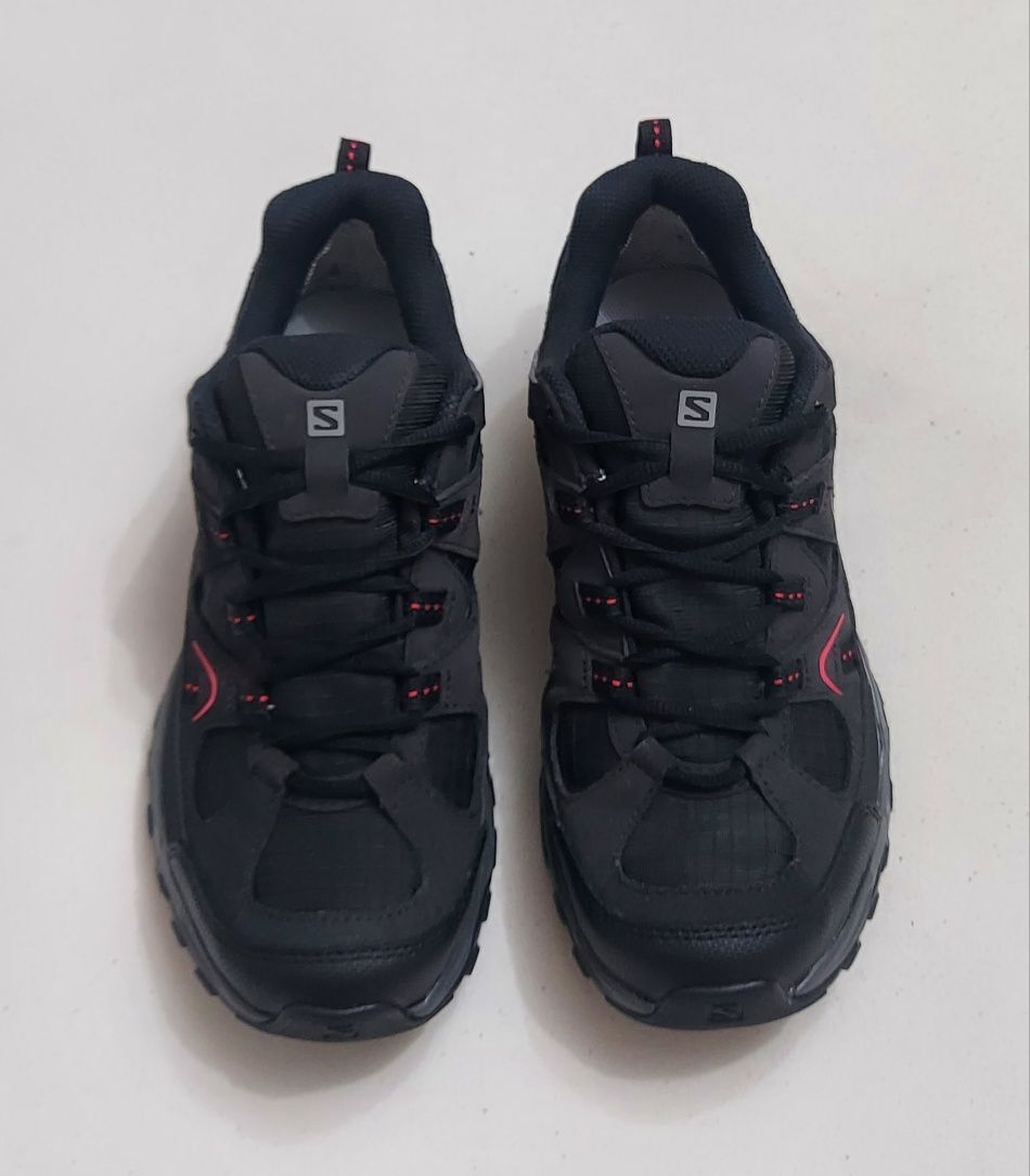 Pantofi trekking, trail SALOMON Fortaleza Gore-Tex, piele, nr. 40 EU