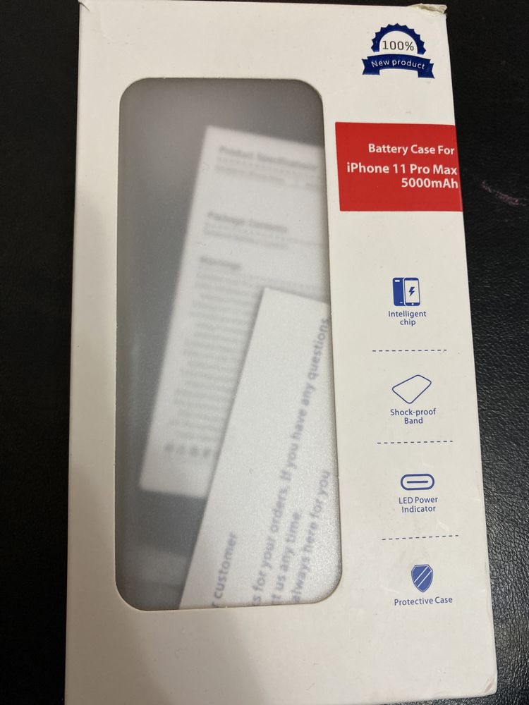 калъвка с вградена батерия за iphone 11 Pro Max 5000 mAh