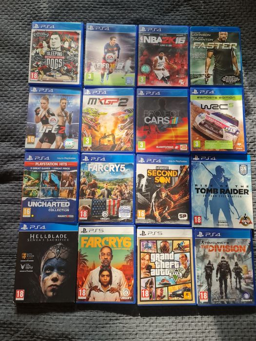 Игри за PS4, PS5 - PlayStation по 20лв. всяка!