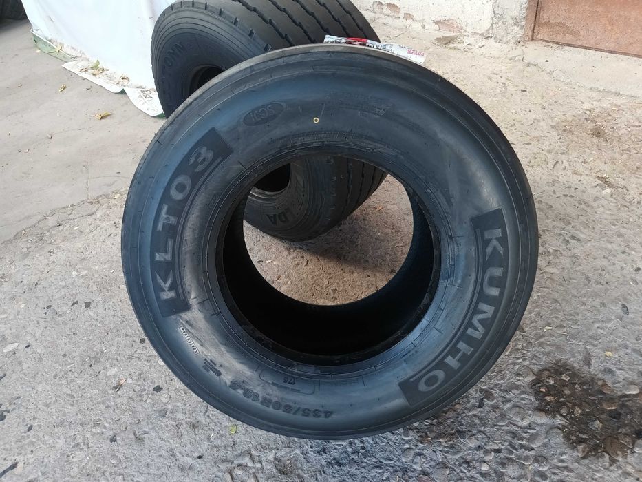 1 Нова гума за ремарке 435/50 R19.5 Kumho KLT03 160J 20PR 600лв. с ДДС