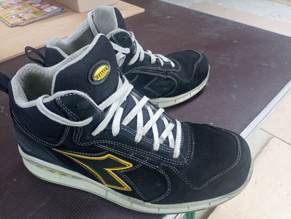 Високи мъжки работни кожени  обувки 38